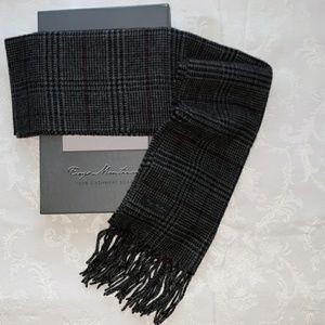 Enzo Mantovani Men's Cashmere Scarf NEW